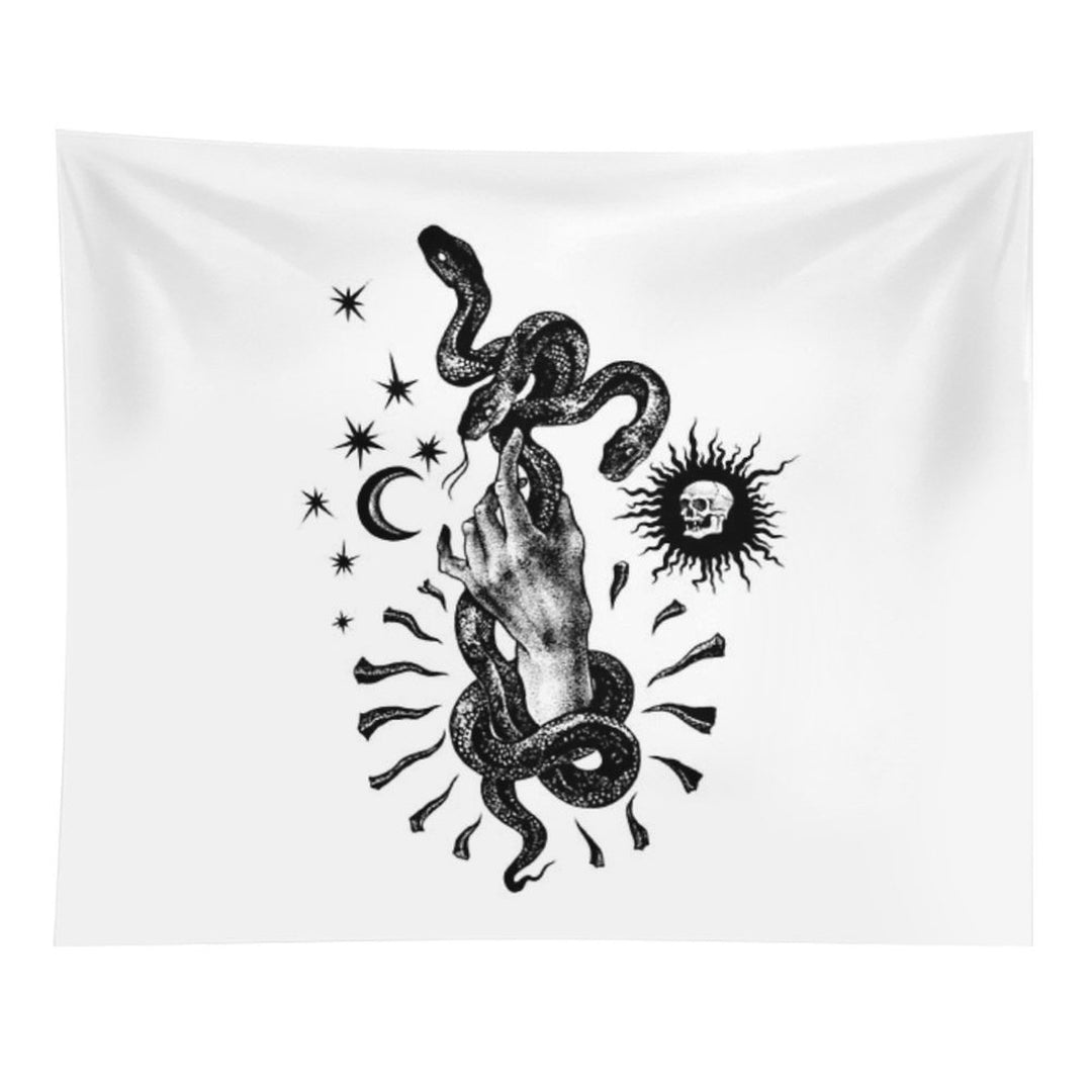 Martial Snake Tapestry