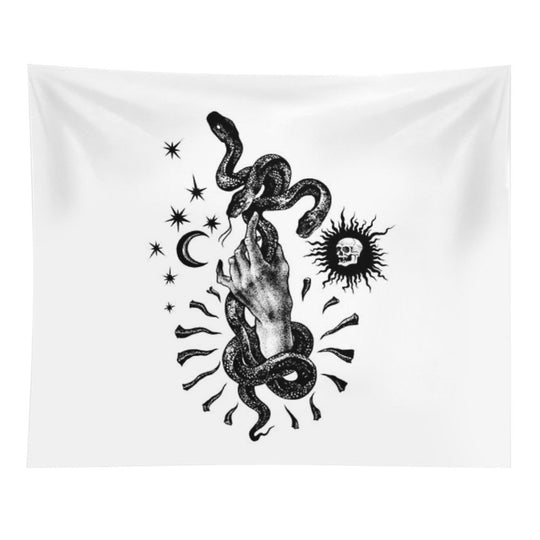 Martial Snake Tapestry