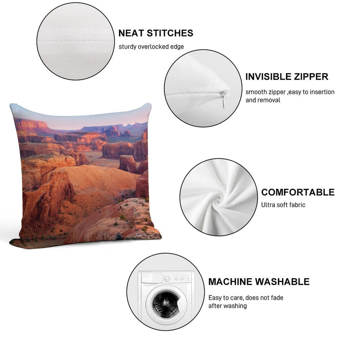 Hunt's Mesa Soft Anti-Pilling Throw Pillow