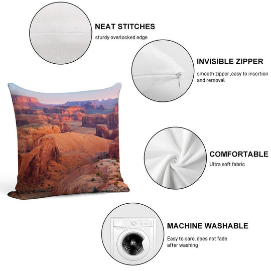 Hunt's Mesa Soft Anti-Pilling Throw Pillow