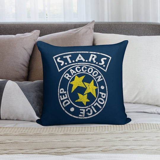 STARS Soft Decorative Cover Throw Pillow