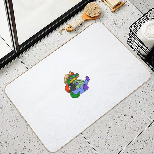 Fat Monty  Repositionable Bath Mat