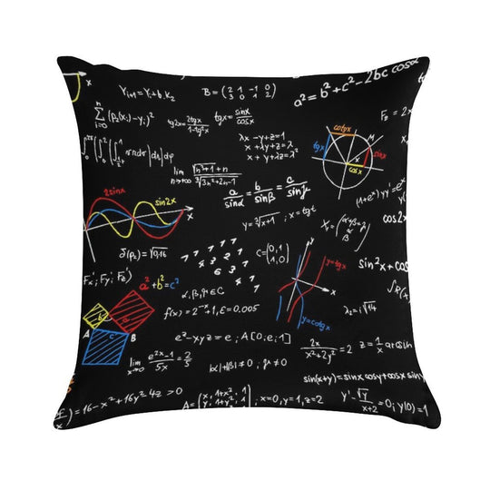 Physics Equations Soft Bedroom Essential Throw Pillow