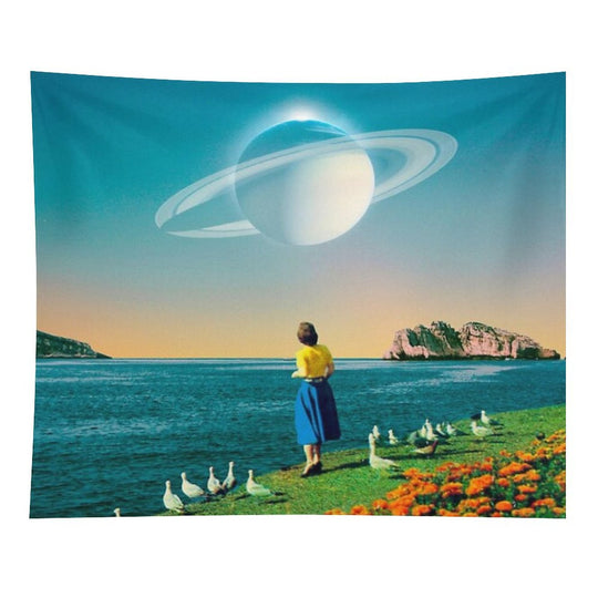 Watching Planets Tapestry