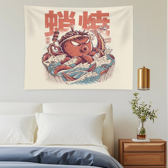 Takoyaki Attack Tapestry