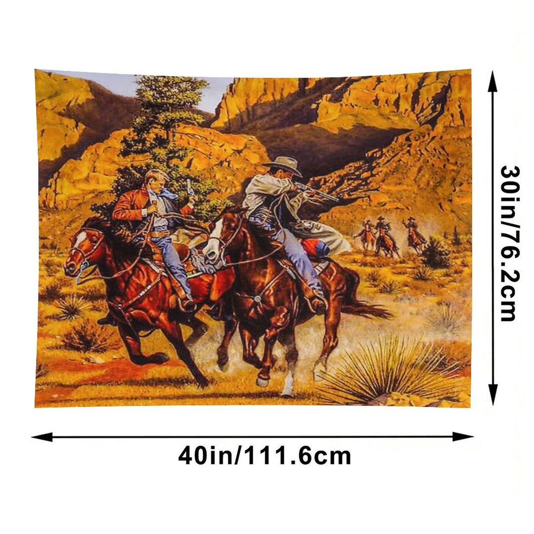 Fwc 5192 Old West Wild Cowboy Tapestry