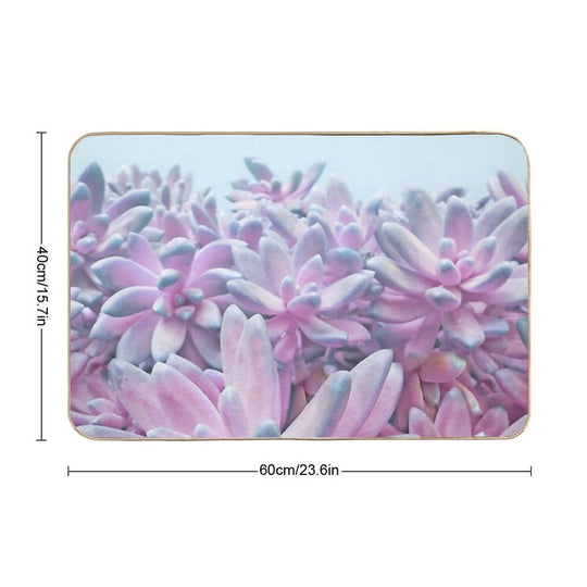 Sweet Succulents  Pet-Safe Bath Mat