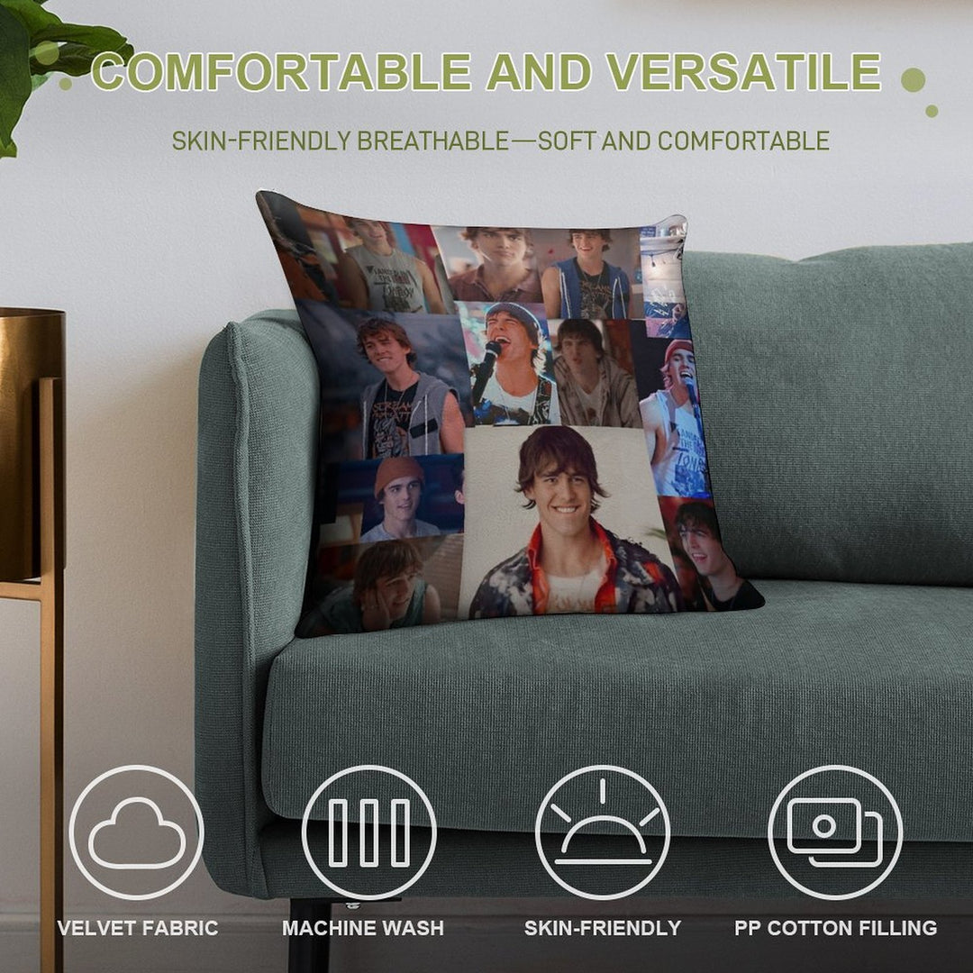 Julie And The Phantoms Luke Soft Anti-Pilling Throw Pillow