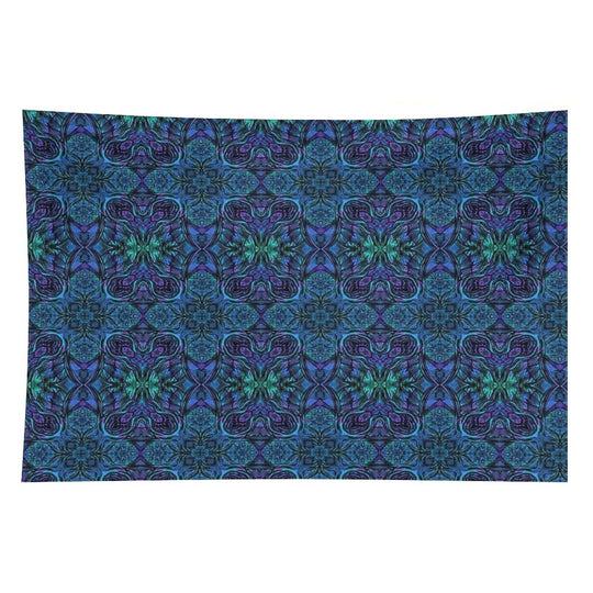 Mandala Inspired by Mermaids Tapestry