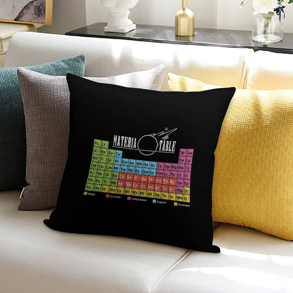 Materia Table Soft Bedroom Essential Throw Pillow