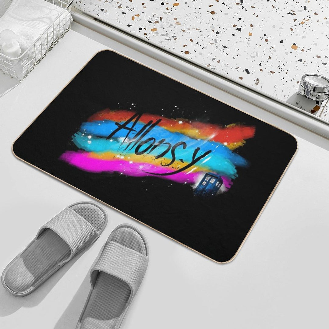 Allons-y !!!  Easy Maintenance Bath Mat