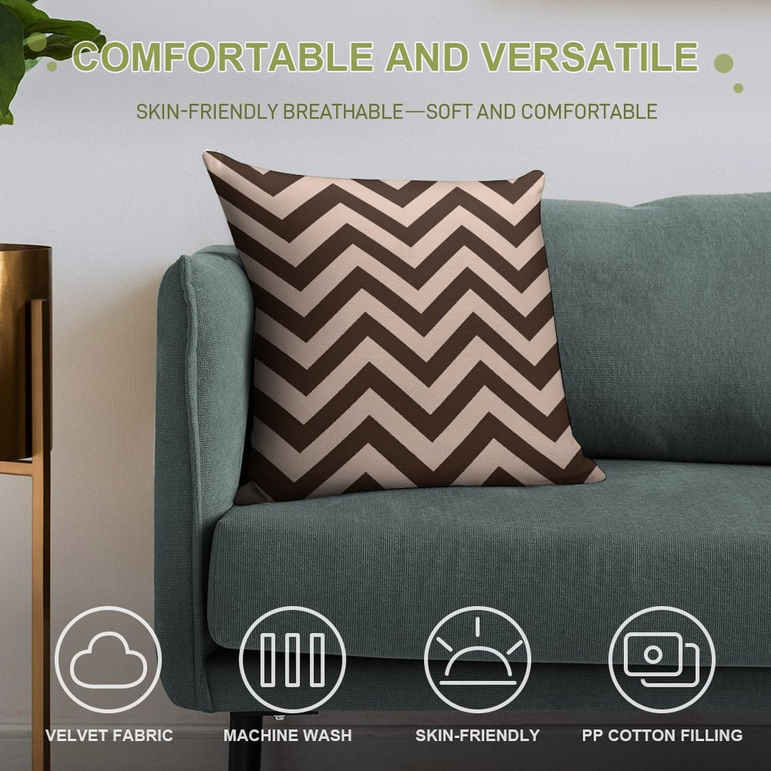 The Floor of Evil Soft Warmth Comfort Throw Pillow