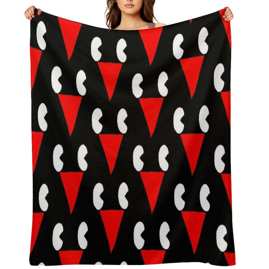 Lil Darkie Merch Lil Darkie Face Logo Gift Halloween Day, Thanksgiving, Christmas Day Versatility Throw Blanket