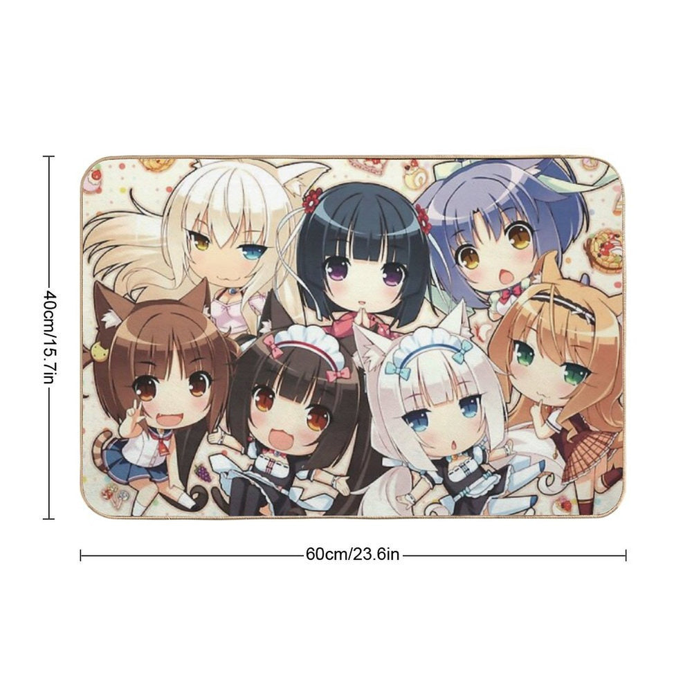Nekopara 2  Non-Slip Bath Mat