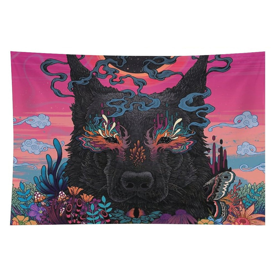 Black Eyed Dog Tapestry