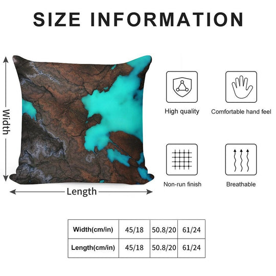 GeoScape7 Soft Warmth Comfort Throw Pillow