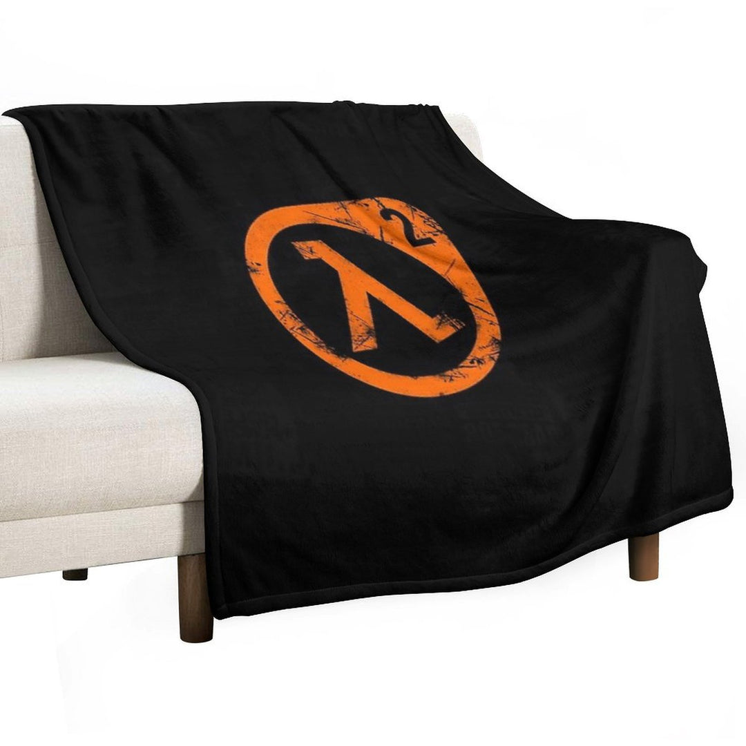 HL2 Orange Versatility Throw Blanket