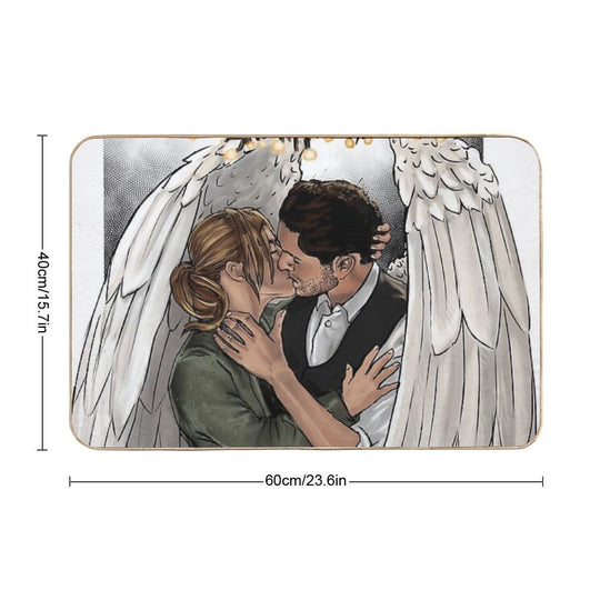 Just A Kiss  Versatile Bath Mat