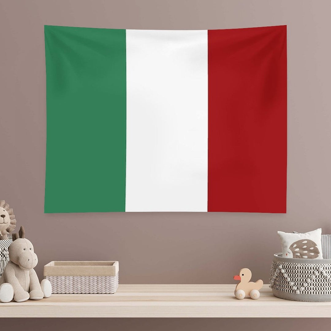 Italian Flag Tapestry