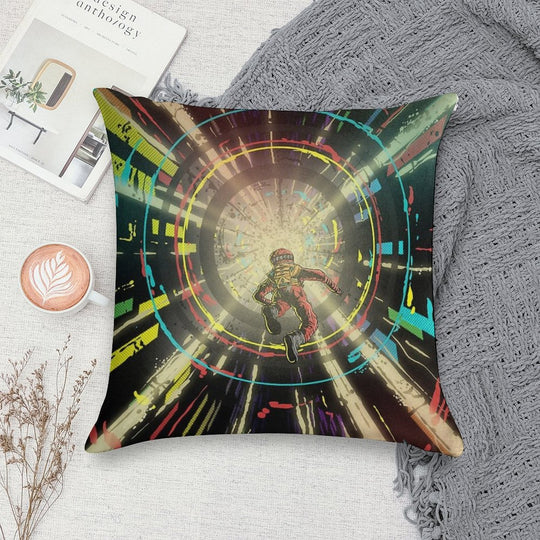 It Goes on Forever... Soft Bedroom Essential Throw Pillow