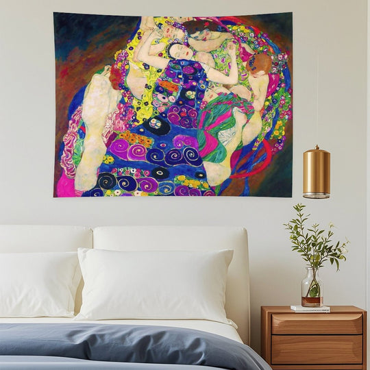 Gustav Klimt Die Jungfrauen (The Virgins) Tapestry
