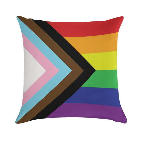 2019 Gay Pride Rainbow Flag LGBTQ Soft Multiple Sizes Throw Pillow