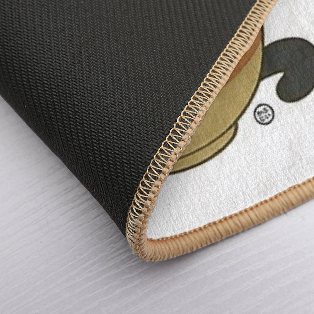 Black Cat Eating Ramen - Noodle Cat Japanese Kawaii Ramen Neko  Fade-Resistant Bath Mat