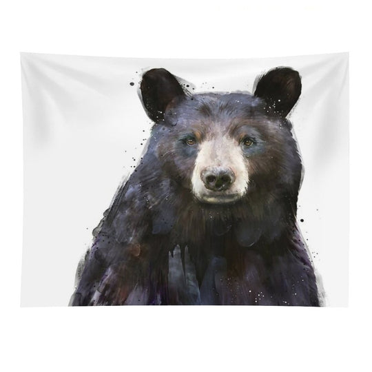 Black Bear Tapestry