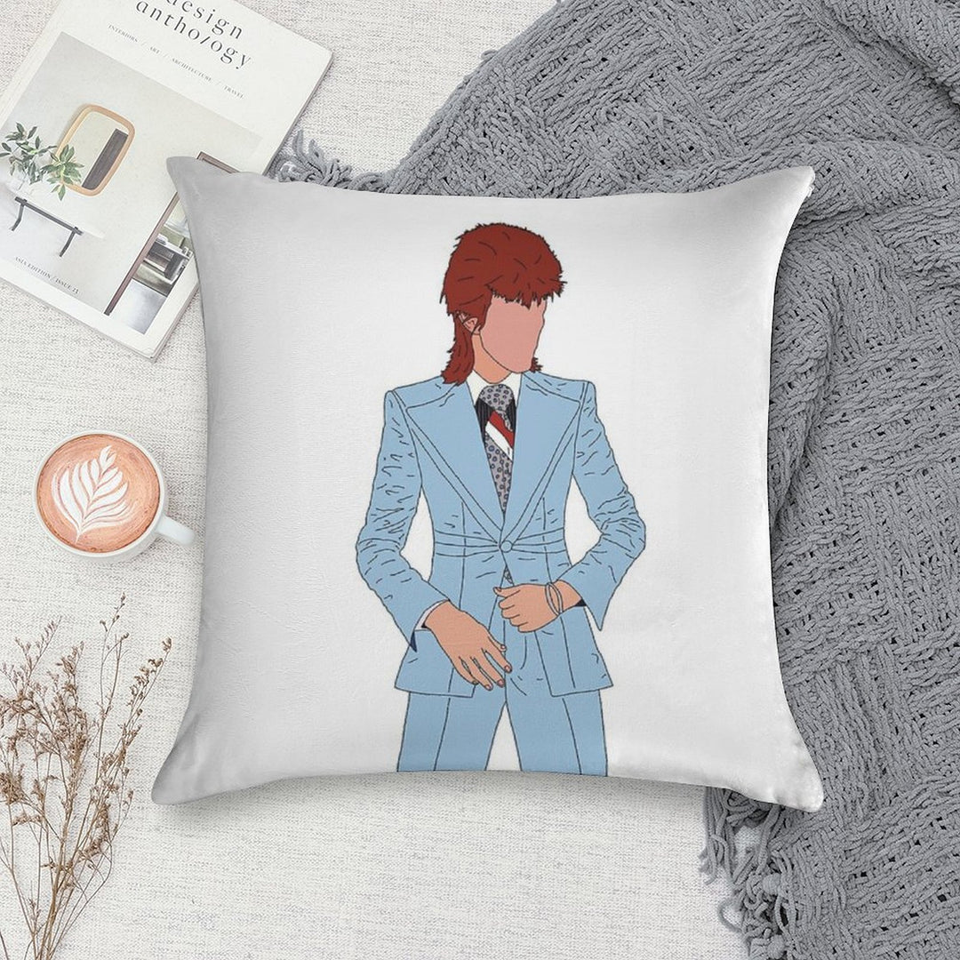 Bowie Soft Luxury Feel Throw Pillow