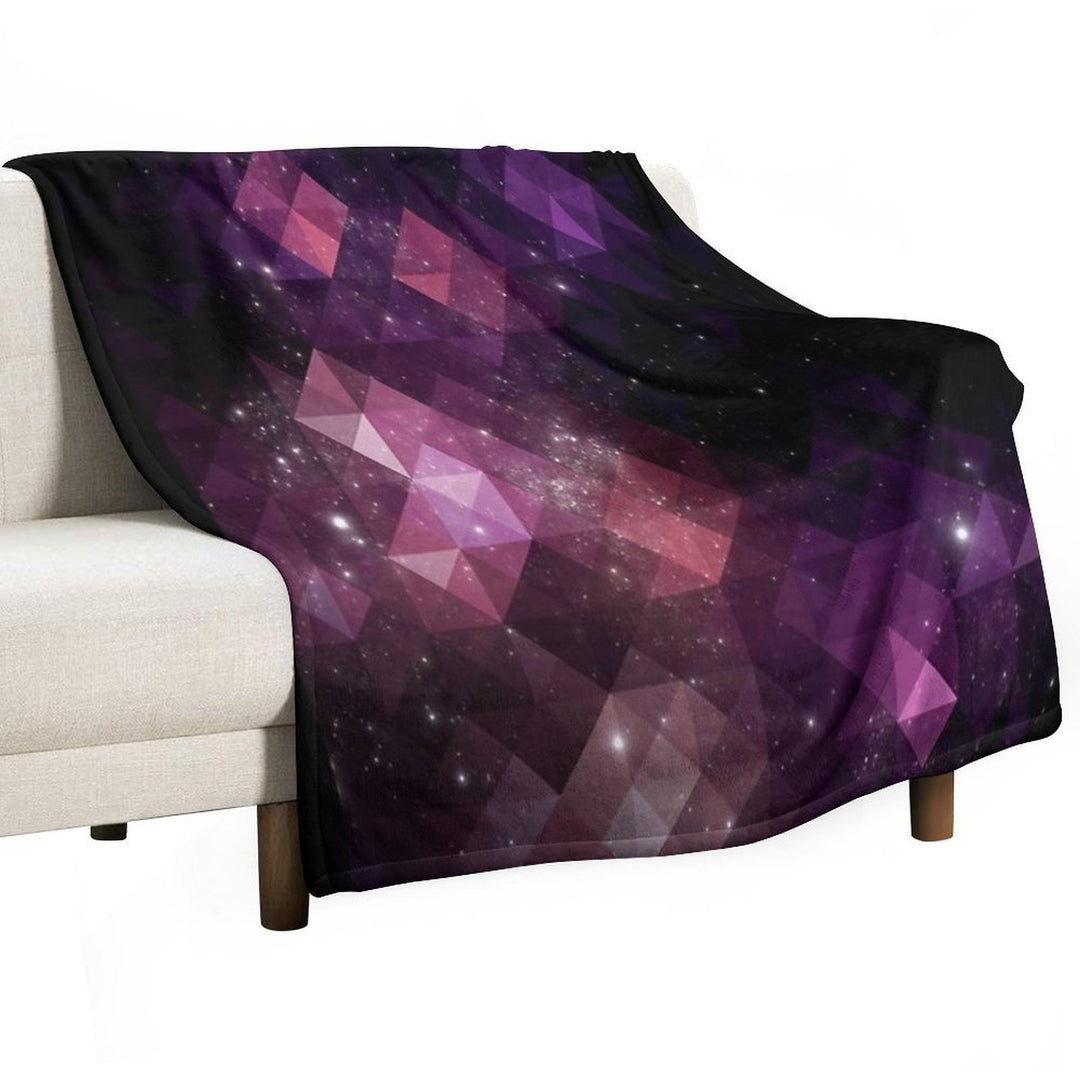 Space Shrink-resistant Throw Blanket