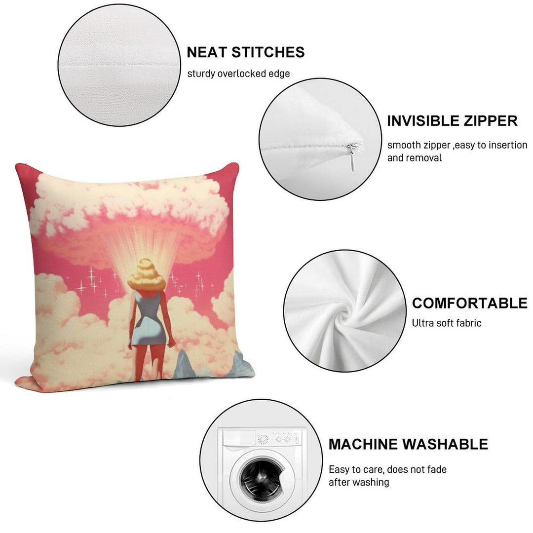 BARBENHEIMER 2023 Soft Skin-Friendly Throw Pillow