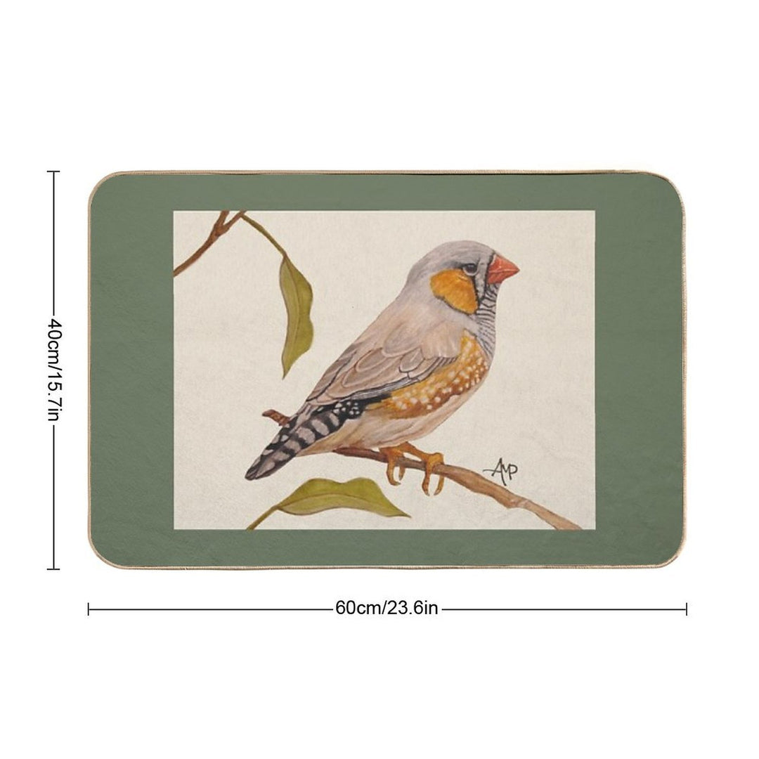 Zebra Finch  Pet-Safe Bath Mat
