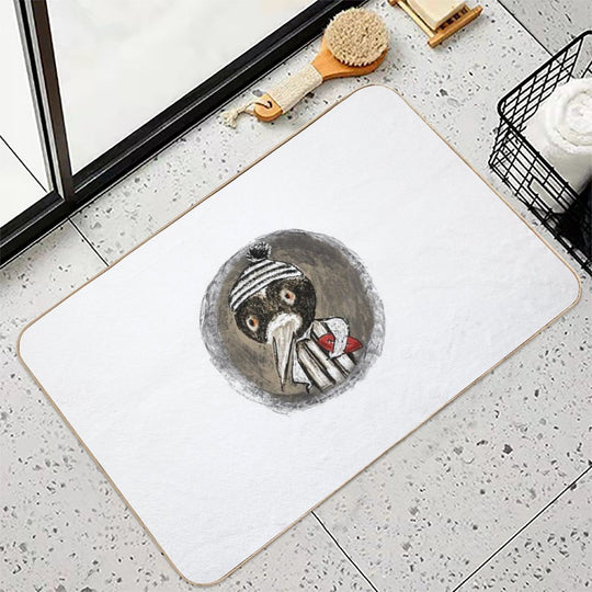 Little Magpie - Collingwood Magpies  Multi-Purpose Bath Mat