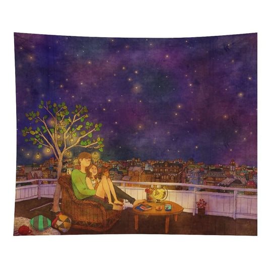 Puuung Illustration No.96 Tapestry