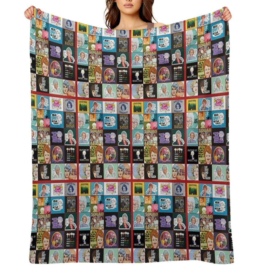 The Golden Girls, American TV Sitcom Multi-functional Throw Blanket