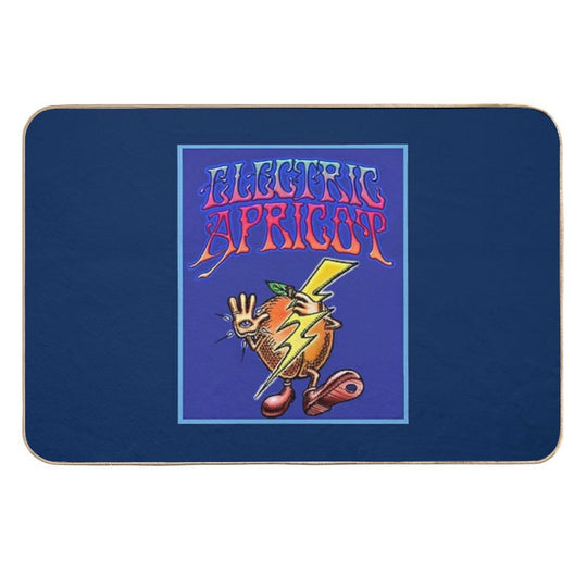 Electric Apricot  Stain-Proof Bath Mat