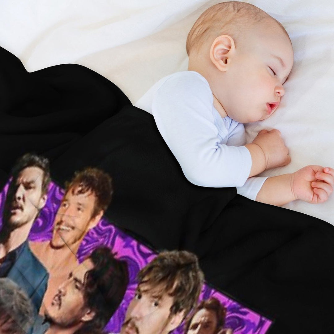 Pedro Pascal Sustainable Throw Blanket