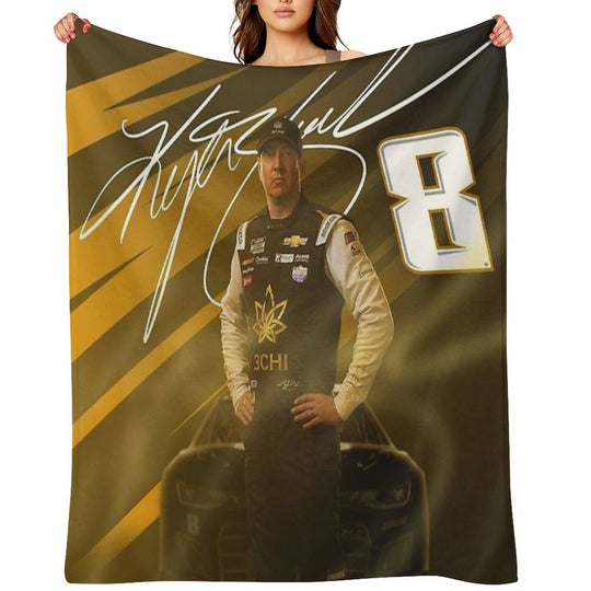 Kyle Busch Versatility Throw Blanket