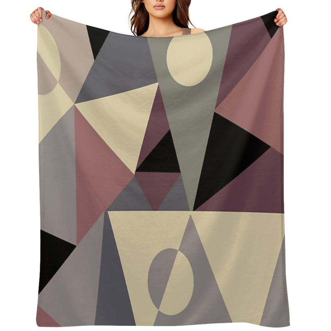 Triangulation I Lightweight Throw Blanket