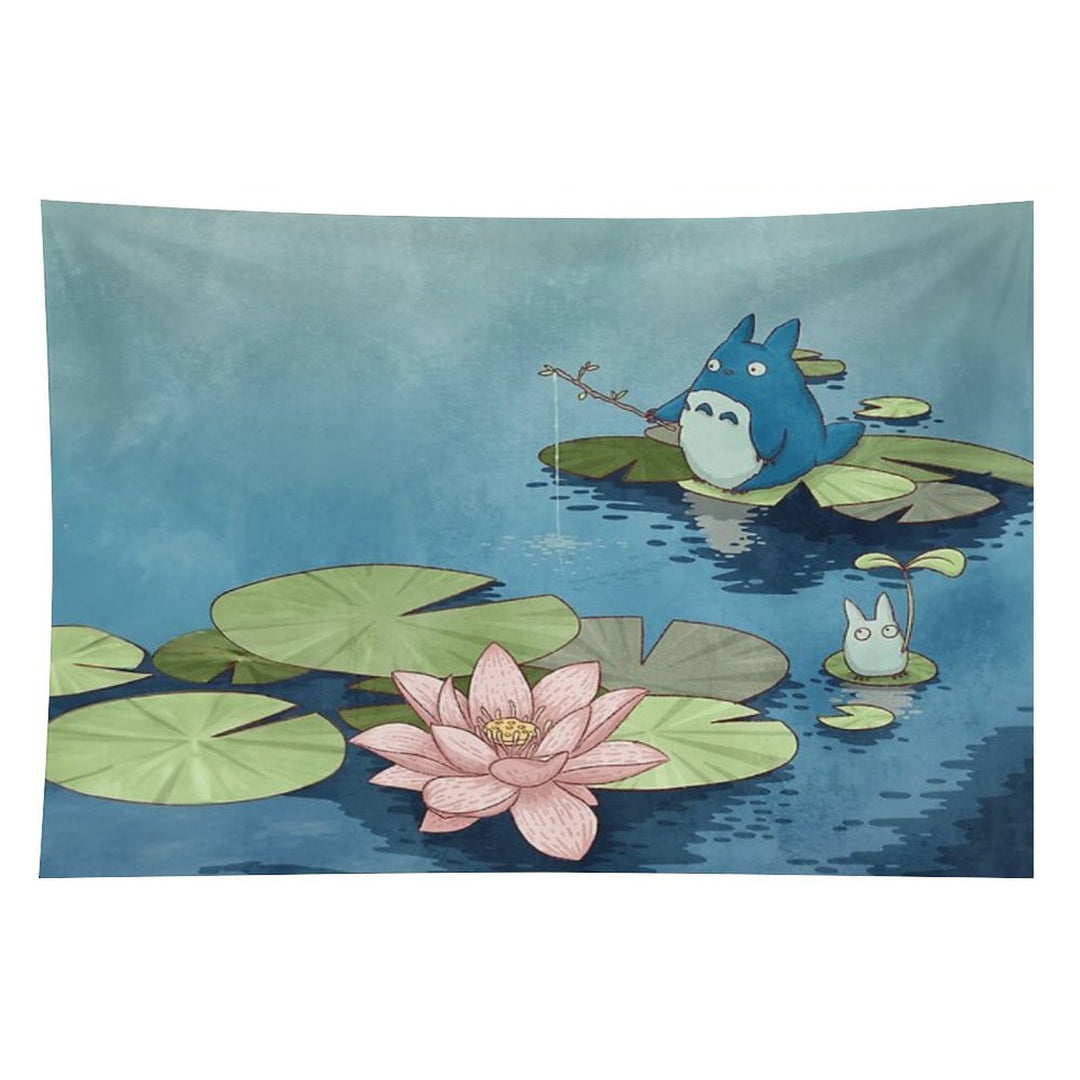 Fishing in The Pond Tapestry