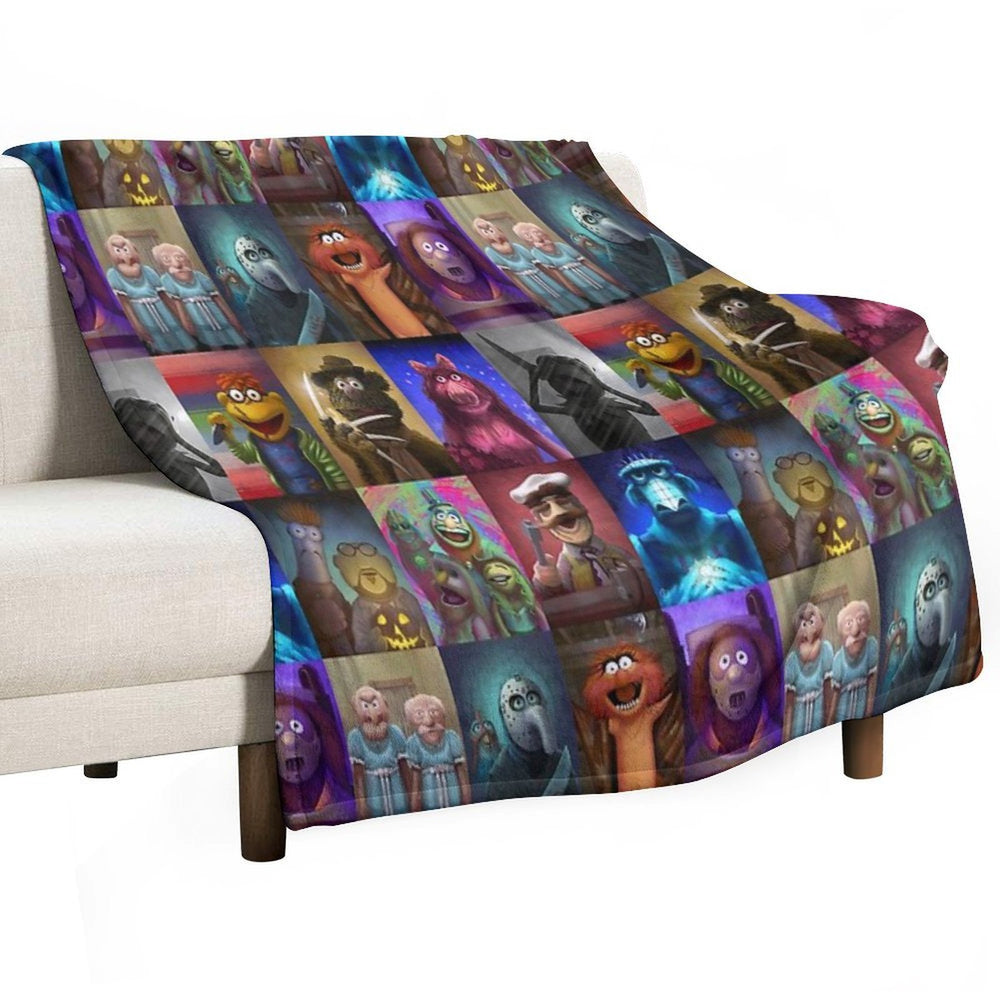 Muppet Maniacs Series 1 Compact Throw Blanket