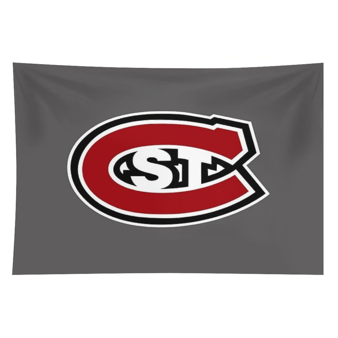 Red Huskies Tapestry