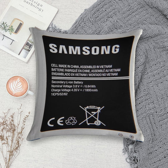 Swollen Battery Premium Soft Anti-Pilling Throw Pillow