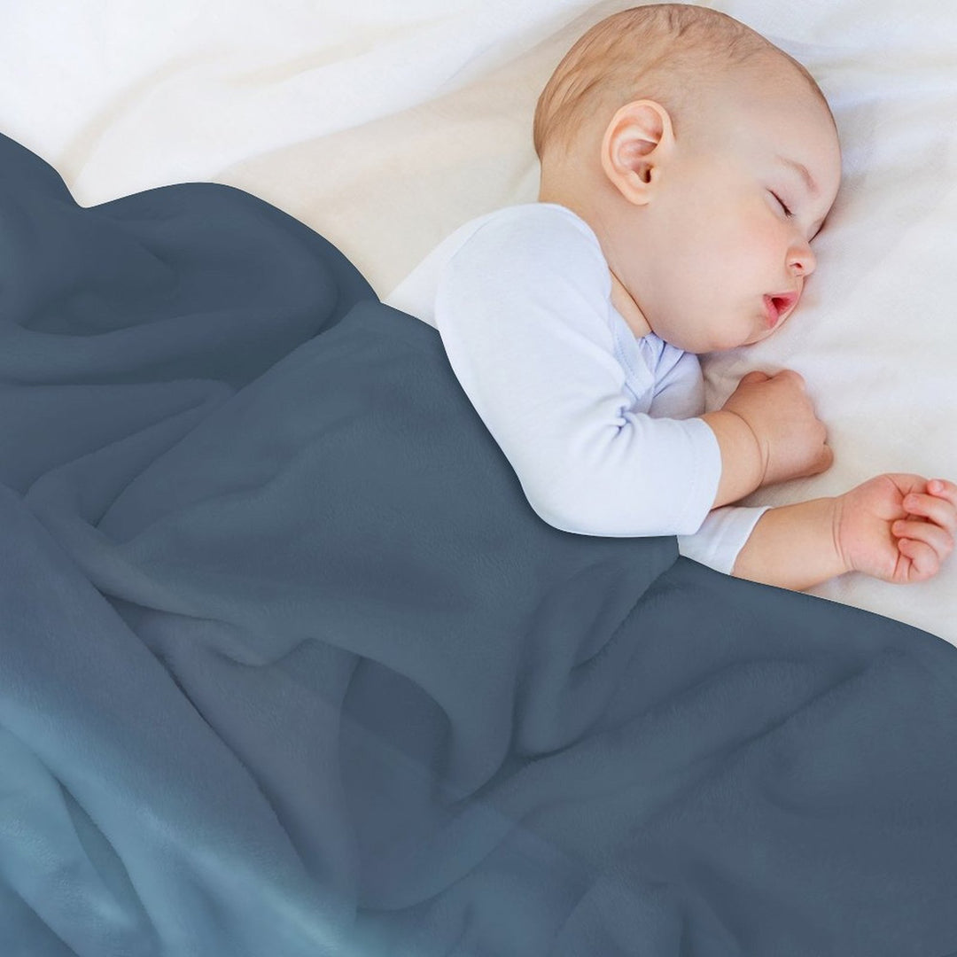 Outer Hebrides North Uist  Clachan Sands  Scotland Sustainable Throw Blanket