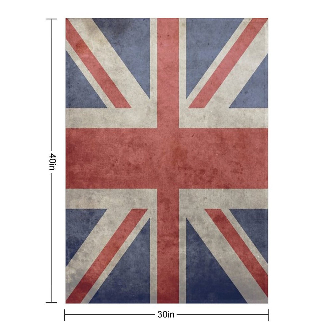 Vintage Union Jack Apron Lightweight Throw Blanket