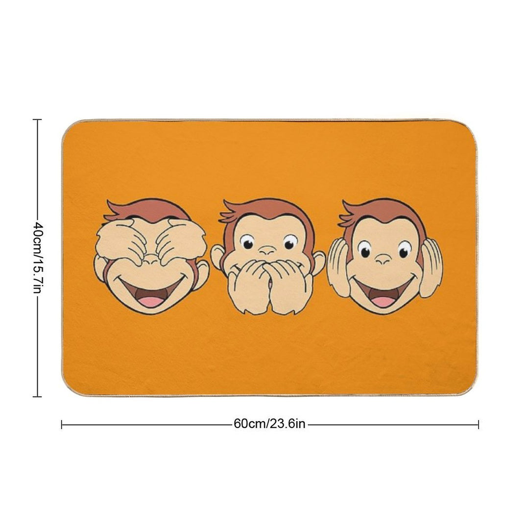 Curious George  Anti-Trip Bath Mat