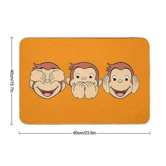 Curious George  Anti-Trip Bath Mat
