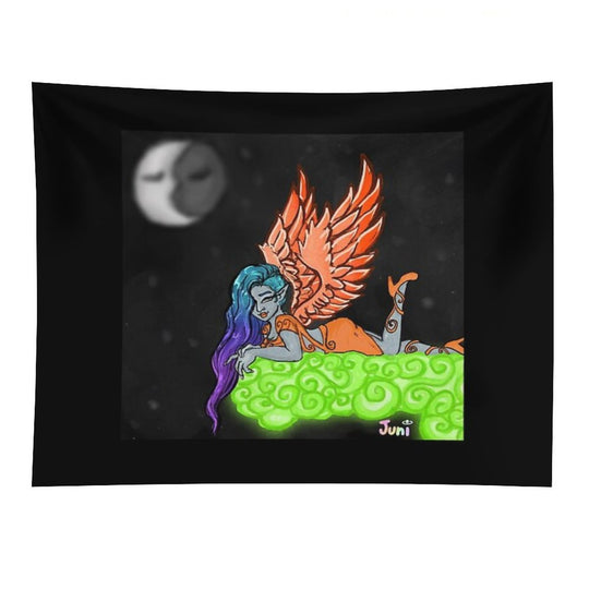 Space Angel Living in The Clouds Tapestry