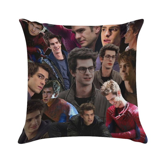 Andrew Spider Garfield Man Soft Shrink-Resistant Throw Pillow