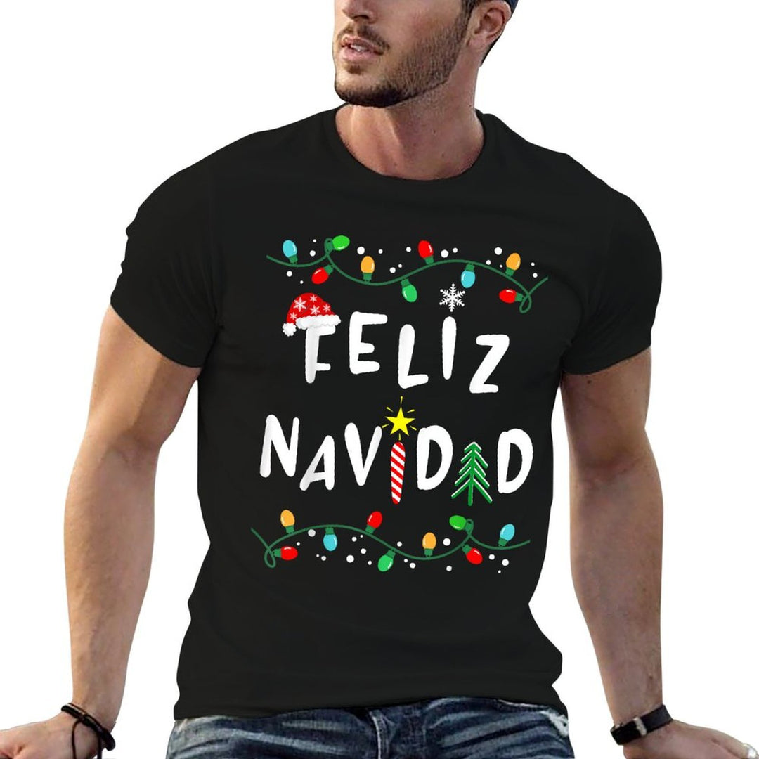 Feliz Navidad-Funny Mexican Christmas in Spanish Comfortable T-Shirt